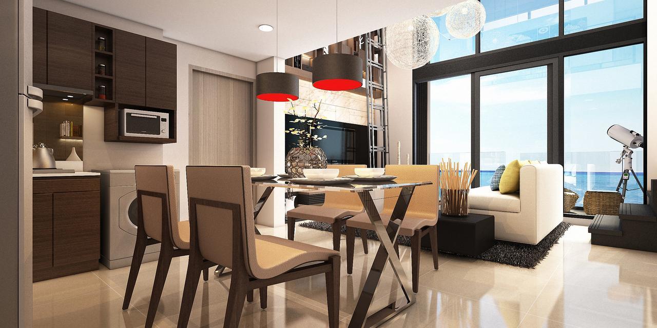 The Aristo By Holy Cow, 4-Br Loft, 150 M2, Pool View Aparthotel Παραλία Surin Δωμάτιο φωτογραφία